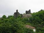 Вид на руины замка